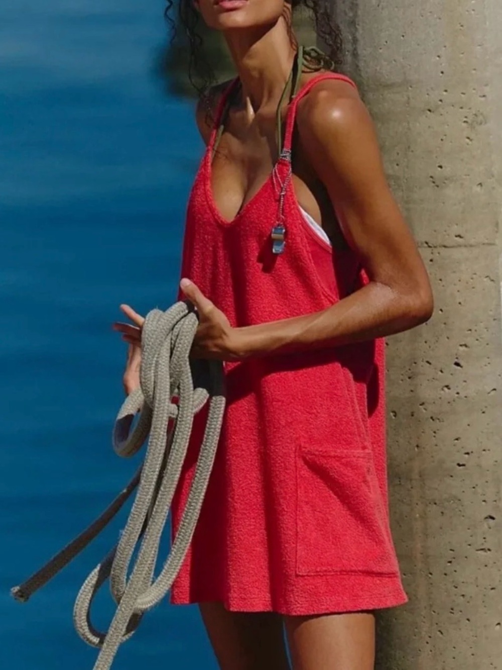 FP Movement Hot Shot Mini Towel Terry Dress